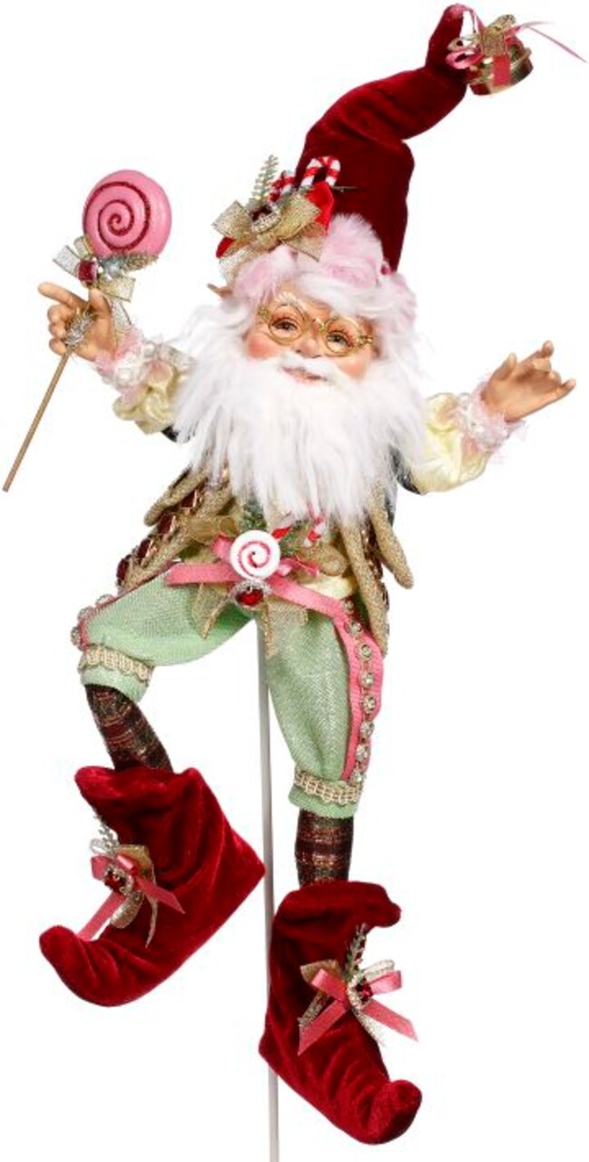 Mark Roberts Mark Roberts Christmas North Pole Lollipop Elf, Small - 14"
